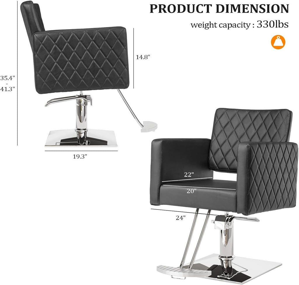 Hydraulic Barber Chair for Hair Salon & Spa Styling Equipment