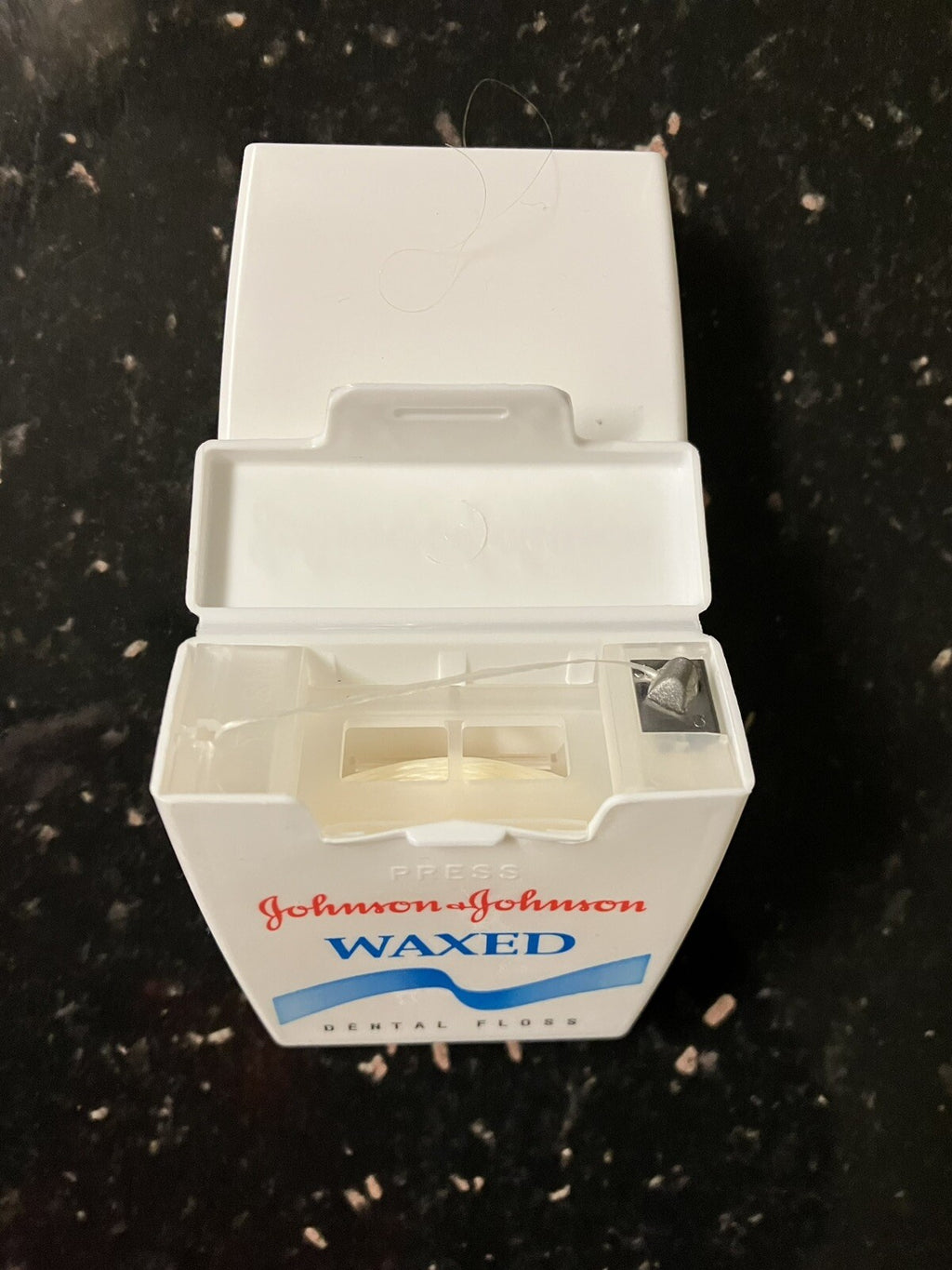 Waxed Dental Floss 12 Rolls - 100 Yards Each, White, USA Made