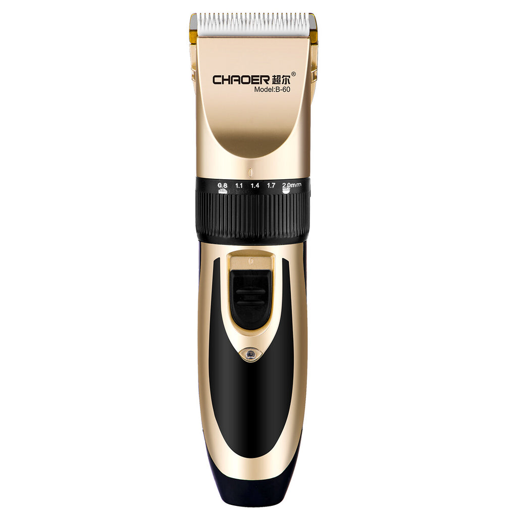 Cordless Hair Clippers Set for Men and Beginners - Rechargeable Barber Razor Kit