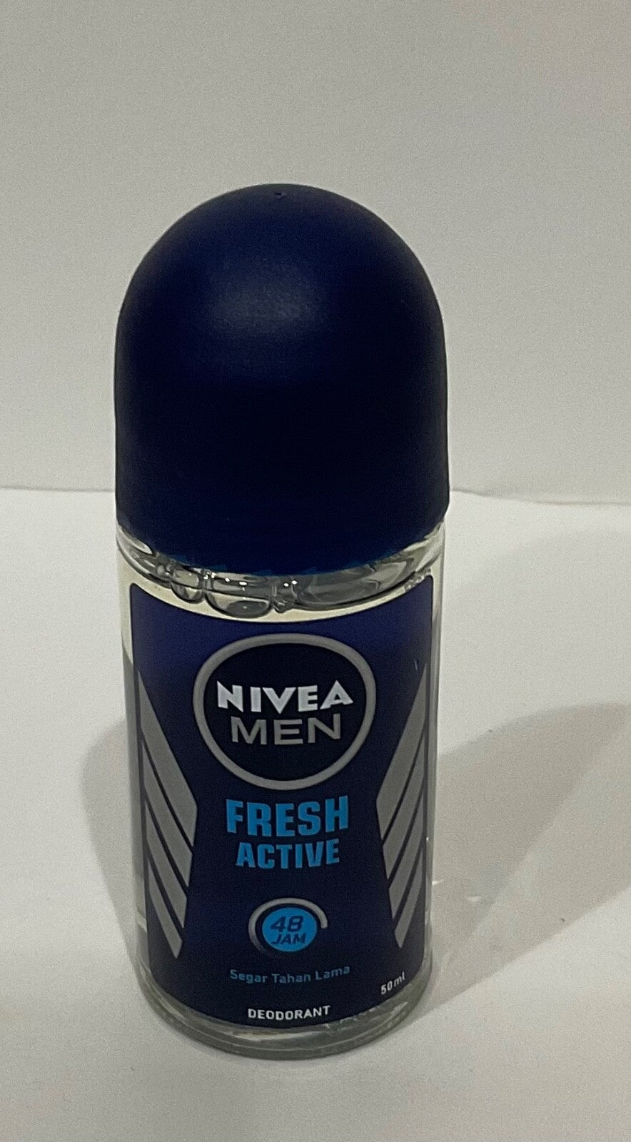 Nivea Fresh Active Anti-Perspirant Deodorant Roll-On for Men 48H 50ml - Pack of 5