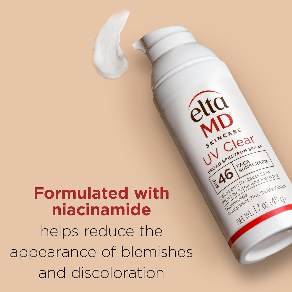 EltaMD UV Clear SPF 46 Sunscreen Oil-Free Face Protection