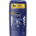 Nivea Men Fresh Active Aluminum-Free Deodorant Stick 50ml - Long Lasting Freshness