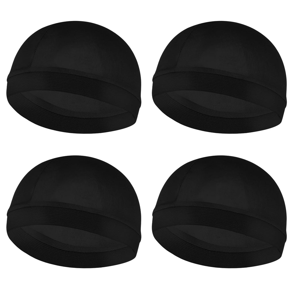 Men's Satin Sleep Bonnet & Wave Cap Set - Moisture Retention & Flat Waves