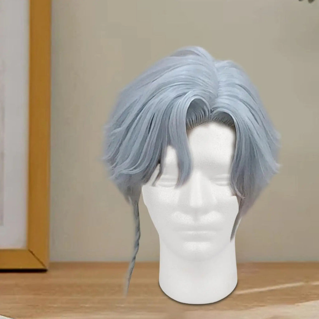 Lightweight Foam Mannequin Head Wig Stand for Styling and Display - Male & Female