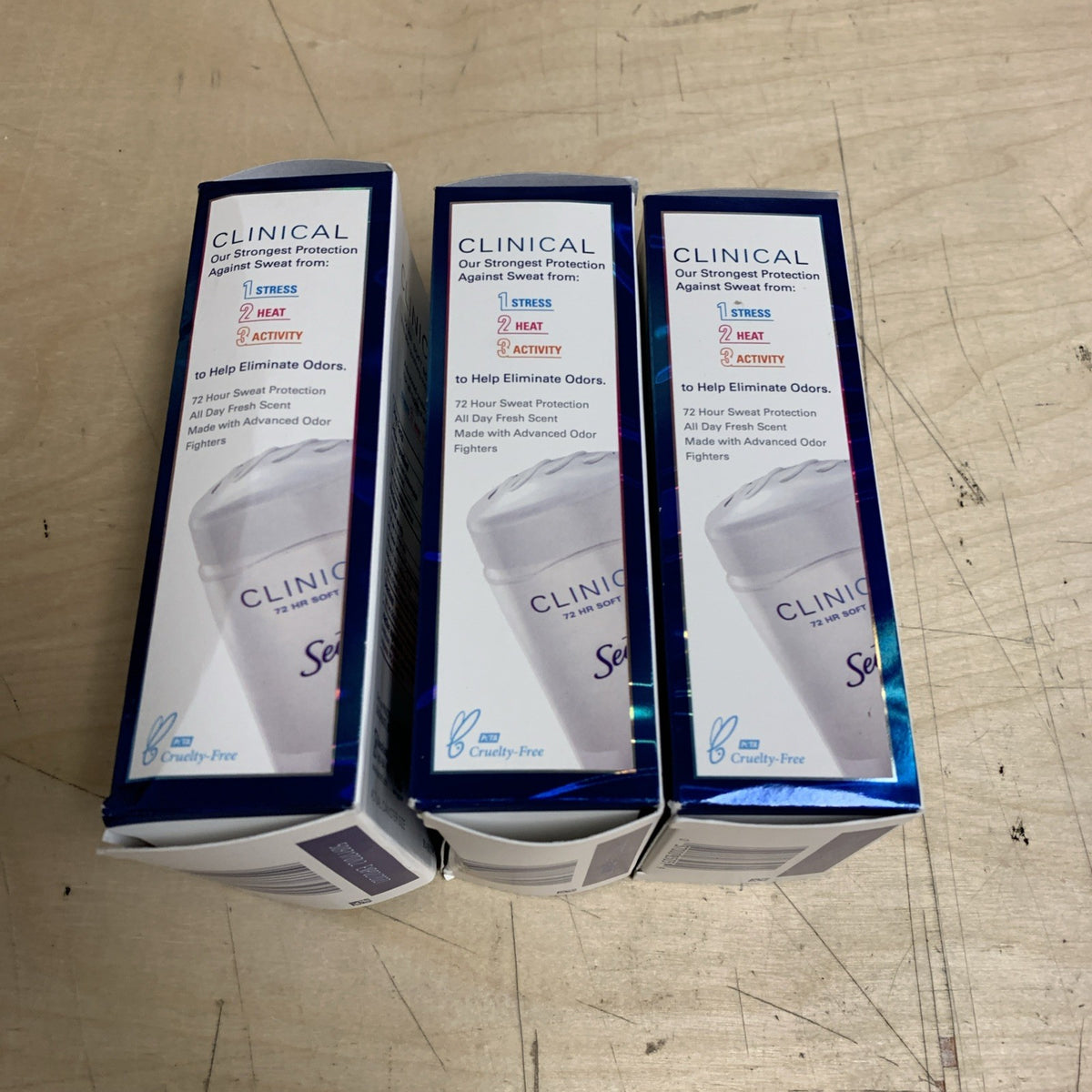 Secret Clinical Strength Antiperspirant Deodorant Pack - 48HR, 1.6oz (3 Pack)