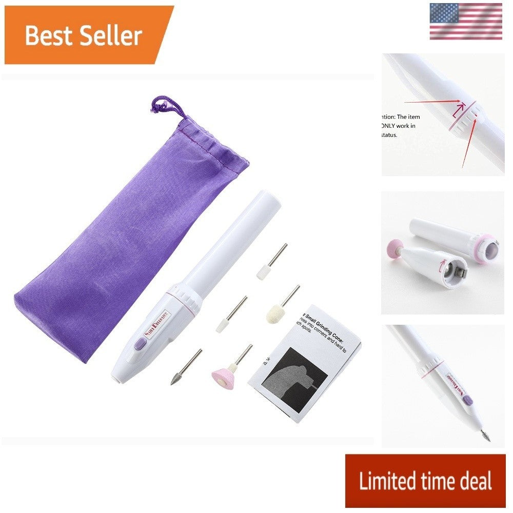 Electric Manicure Set 5-in-1 Nail Drill File Grinder for Nail Care