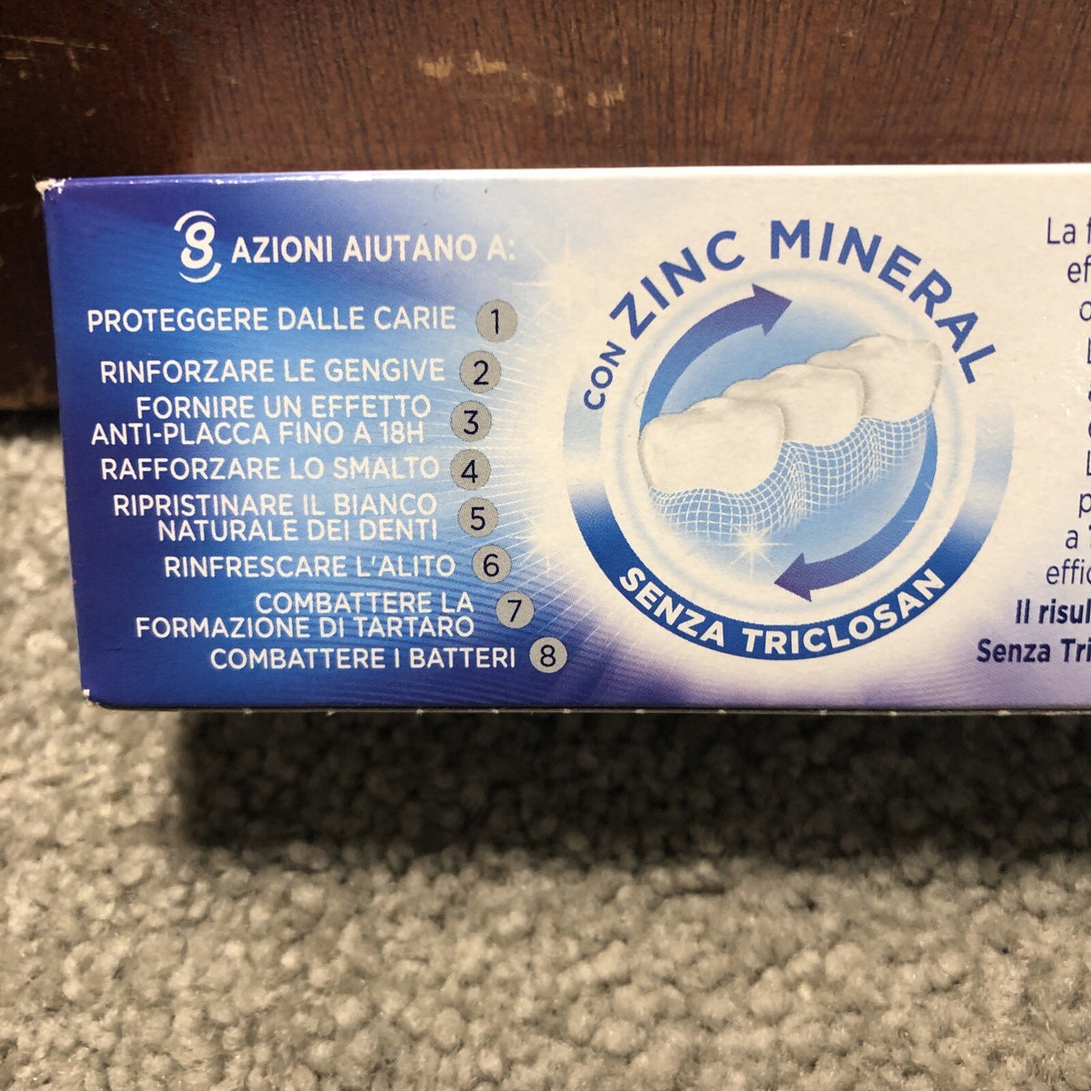 Mentadent P Fluoride Toothpaste with 18HR Whitening & Protection 100ml