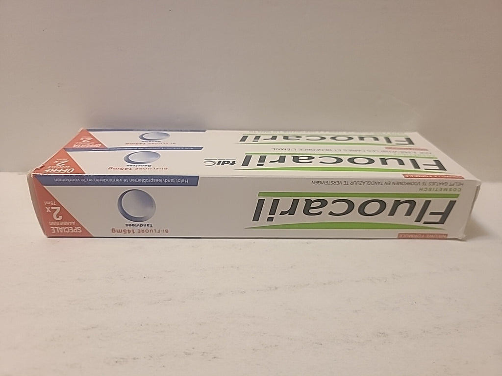 Fluocaril Bi-Fluorinated Gums Toothpaste - 75ml, 2 Pack, Fresh Mint