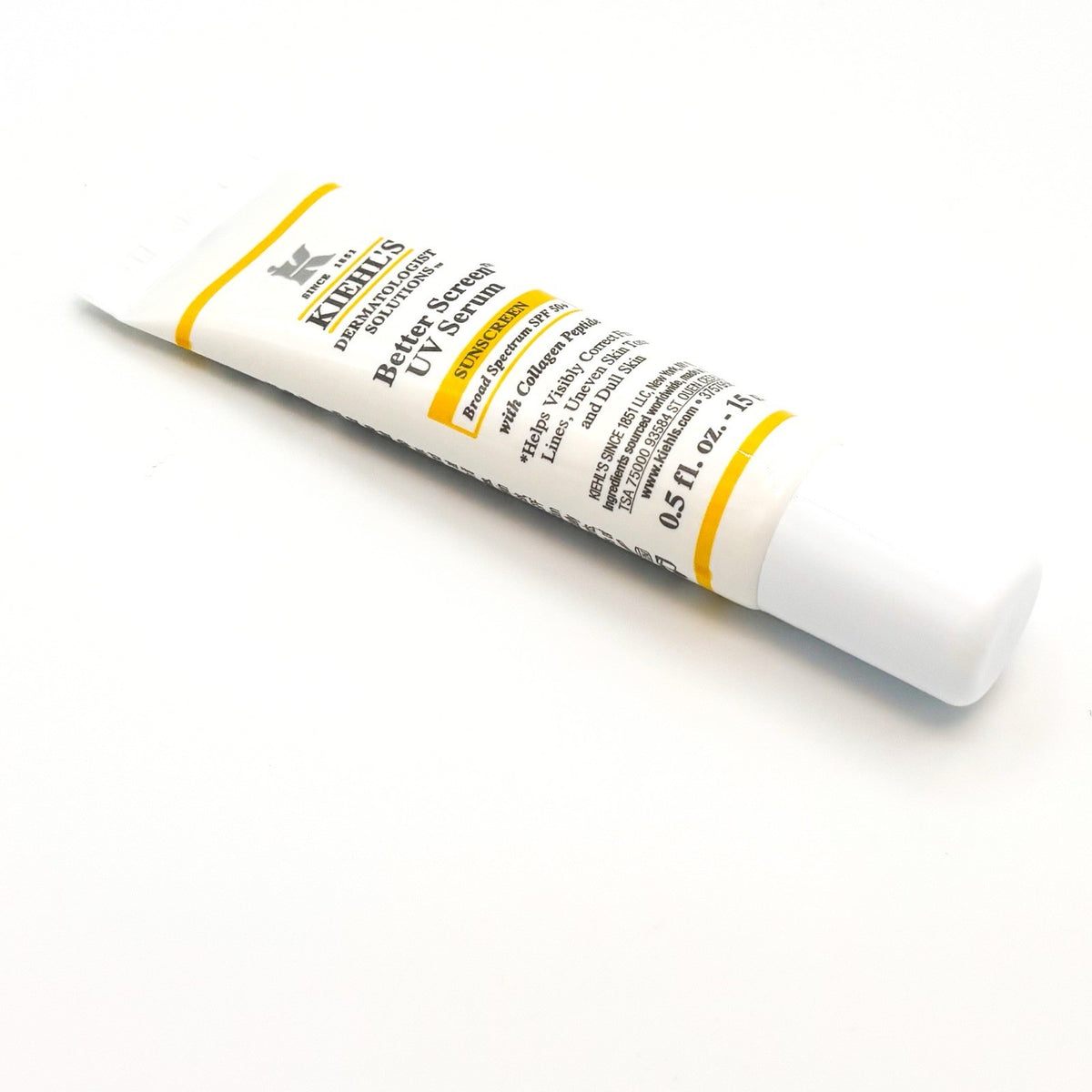 Kiehl’s SPF 50+ UV Serum Sunscreen Travel Size 15mL - Broad Spectrum Protection
