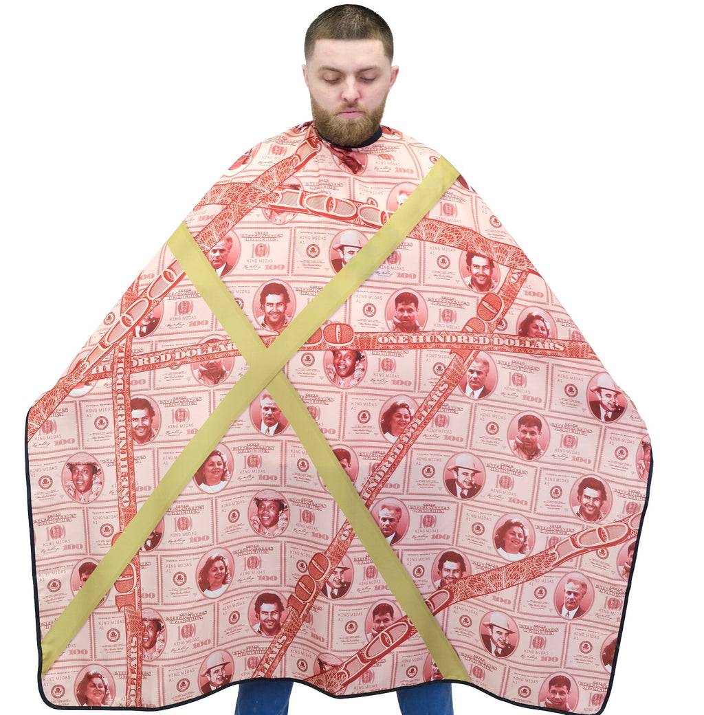 Professional Barber Apron and Cape Set - Water & Hair Proof Salon Uniform