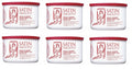 Satin Smooth Wild Cherry Hard Wax Pack of 6 14 Oz for Hair Removal