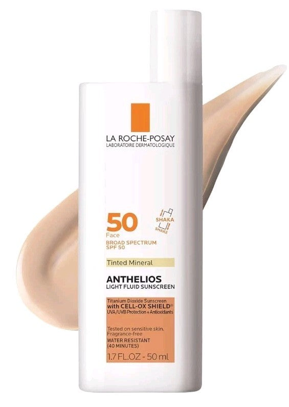 La Roche-Posay Anthelios SPF 50 Ultra-Light Broad Spectrum Face Sunscreen