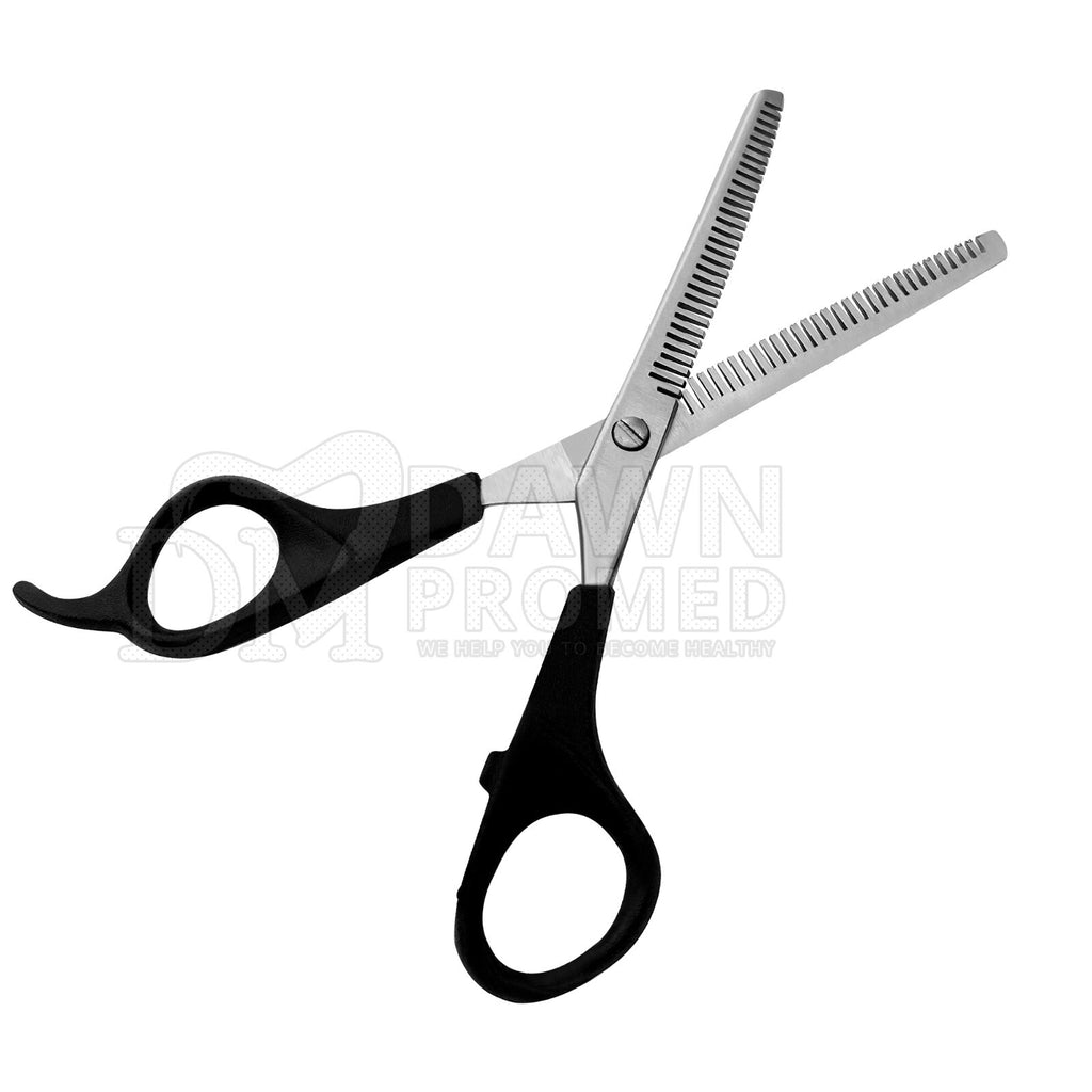 Professional Hair Cutting Thinning Scissors & Barber Shears Set, German Steel, 7.5"