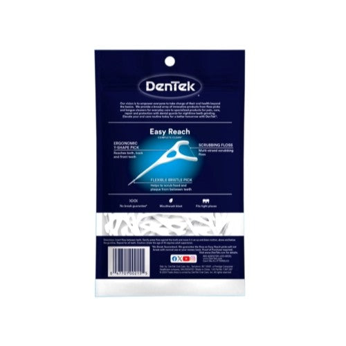 Dental Floss Picks 3 Pack - Angled Back Teeth Flossers for Sensitive Gums