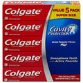 Colgate Cavity Protection Toothpaste with Fluoride - 8oz Pack of 5