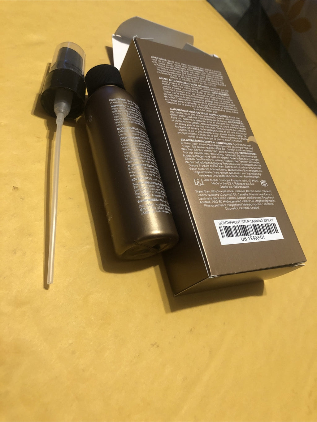 Self Tanning Spray - Beachfront Sunless Tanning Solution 1.7 Fl Oz
