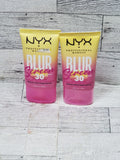 NYX 3-in-1 Blurscreen SPF 30 Blurring Primer Sunscreen - 2 Pack
