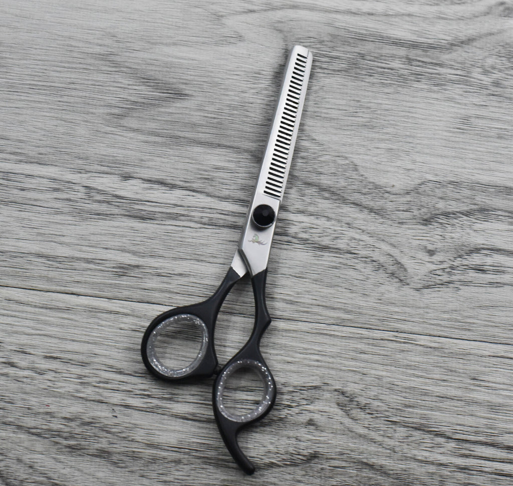 Professional Hair Cutting & Thinning Scissors Set with Razor & Shears