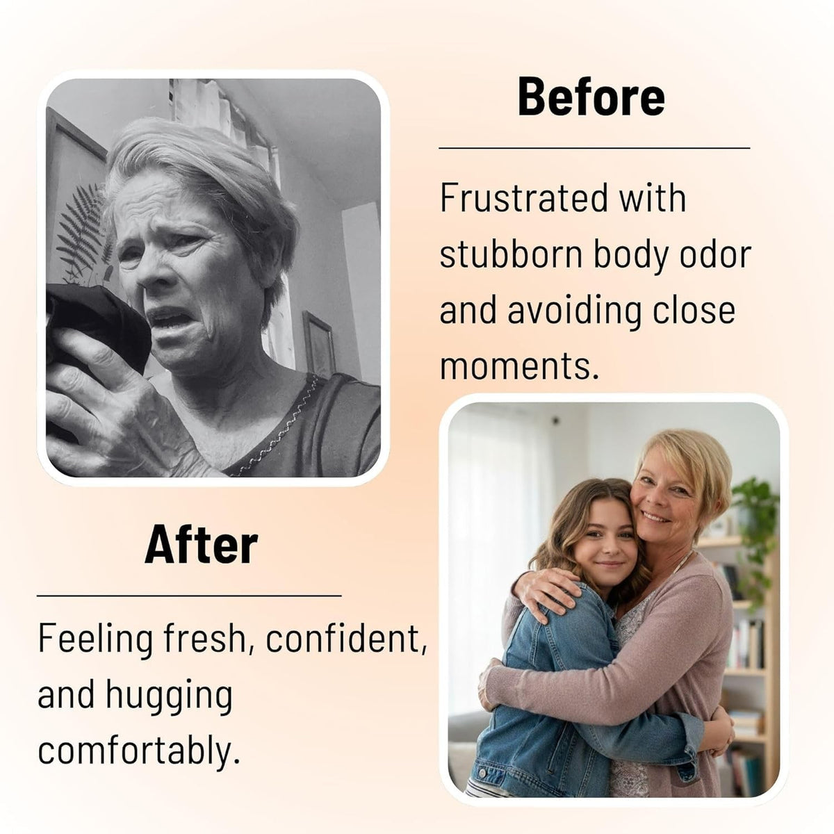 Persimmon Body Soap for Odor Elimination - Nonenal® Aging Smell Neutralizer
