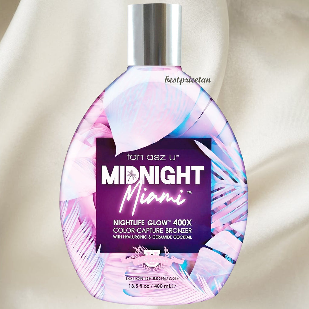 Bronzer Tanning Lotion with Hyaluronic for Glow and Radiance - Midnight Miami 400X