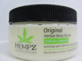 Herbal Body Butter 8 oz Moisturizer for All Skin Types - Hempz Original