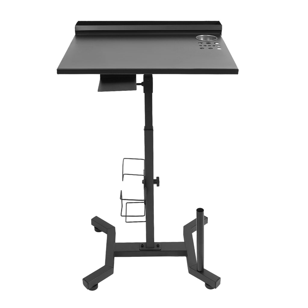 Height Adjustable Portable Salon Table Cart – Mobile Tattoo Work Table
