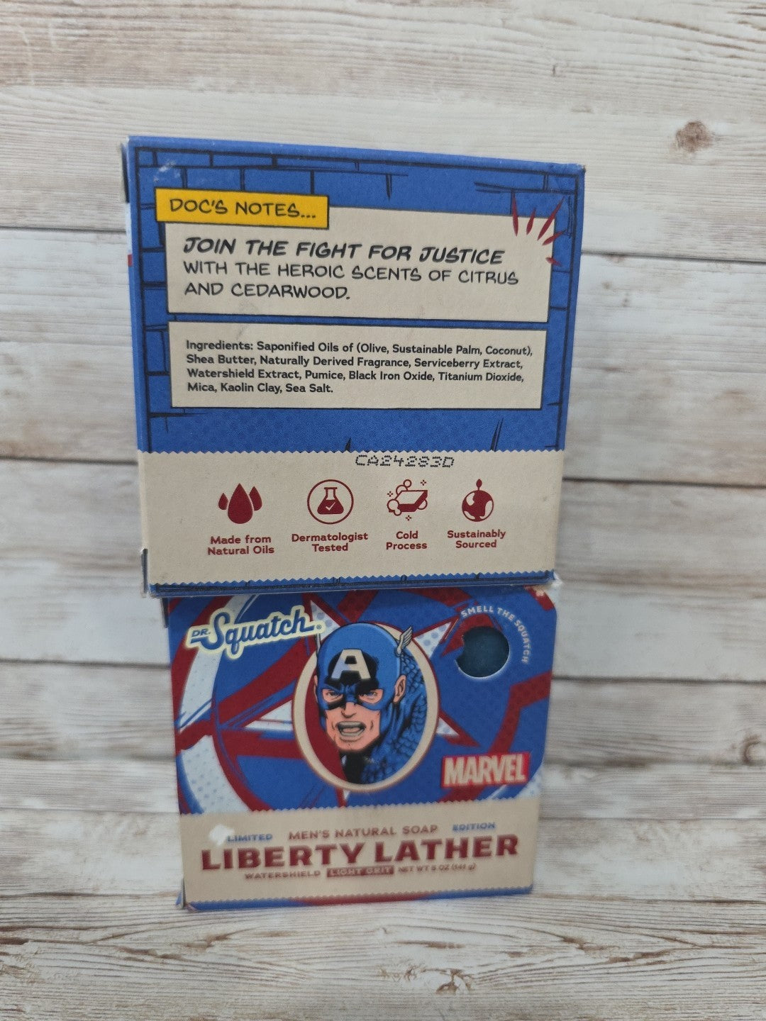 2 Pack Men's Handcrafted Bar Soap - Liberty Lather Daily Use 5 oz