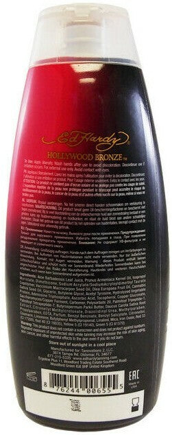Ed Hardy Hollywood Bronze Tanning Bed Lotion - Deep Dark Bronzer 10 Oz