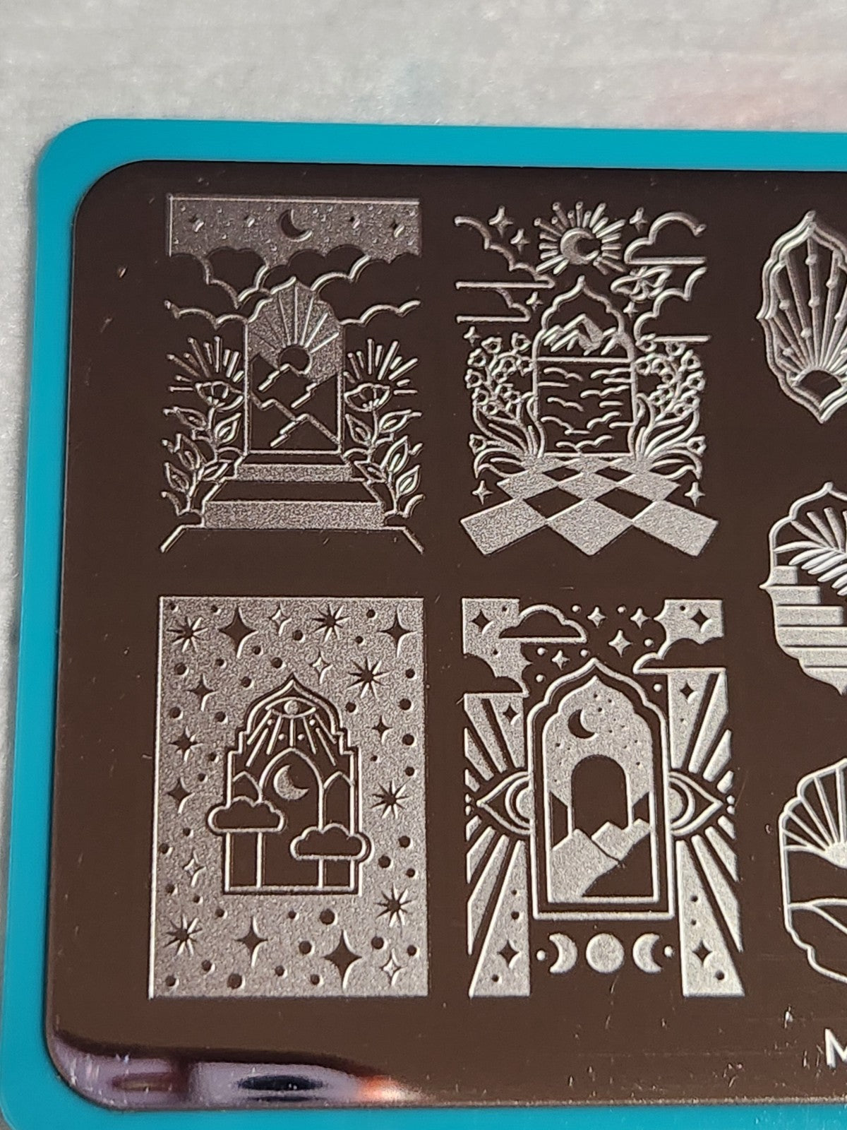 Nail Stamping Plate Manicure Maniology Mani X Me Lonely MXM141