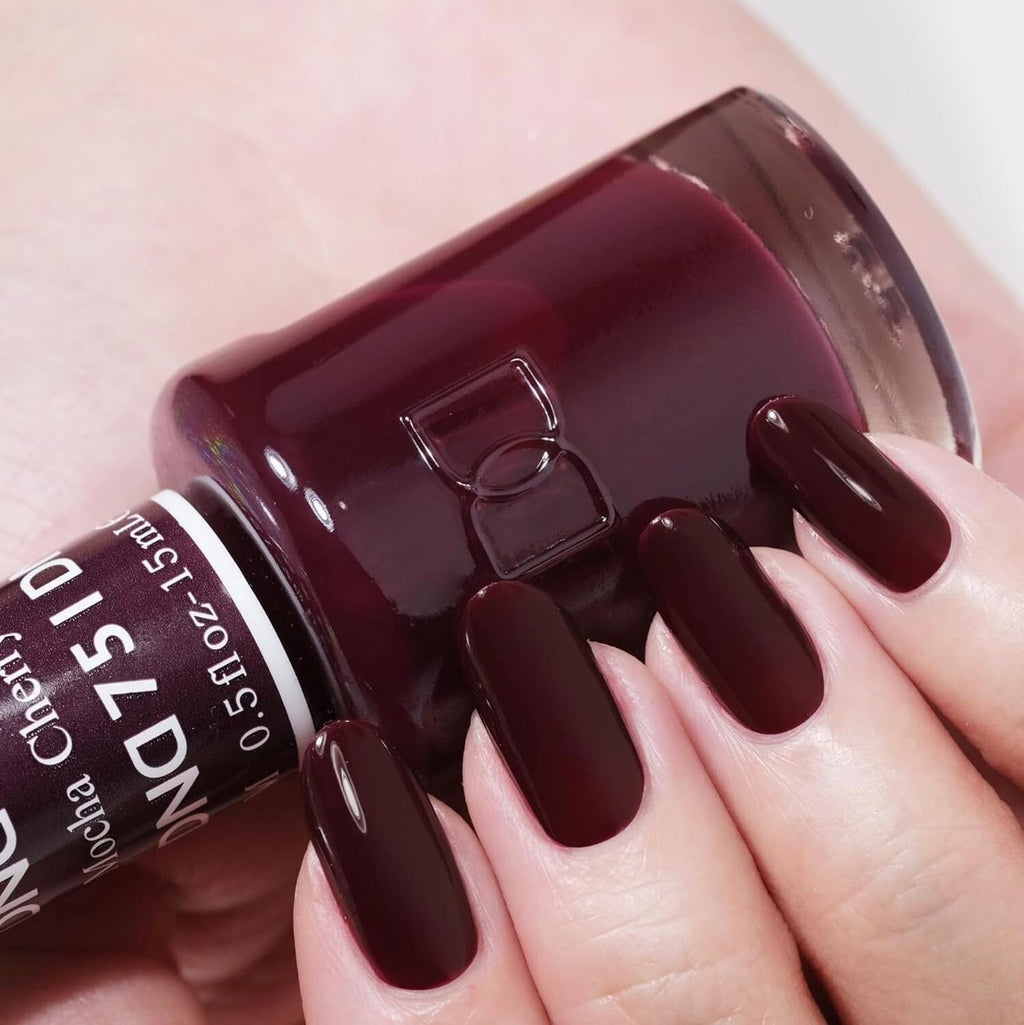 DND Gel Polish and Nail Polish Set Cherry Mocha 751 - Manicure Kit