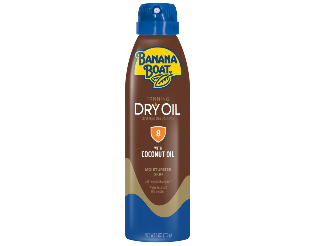 Deep Tanning Dry Oil with SPF 8 - Sun Protection & Moisturizer