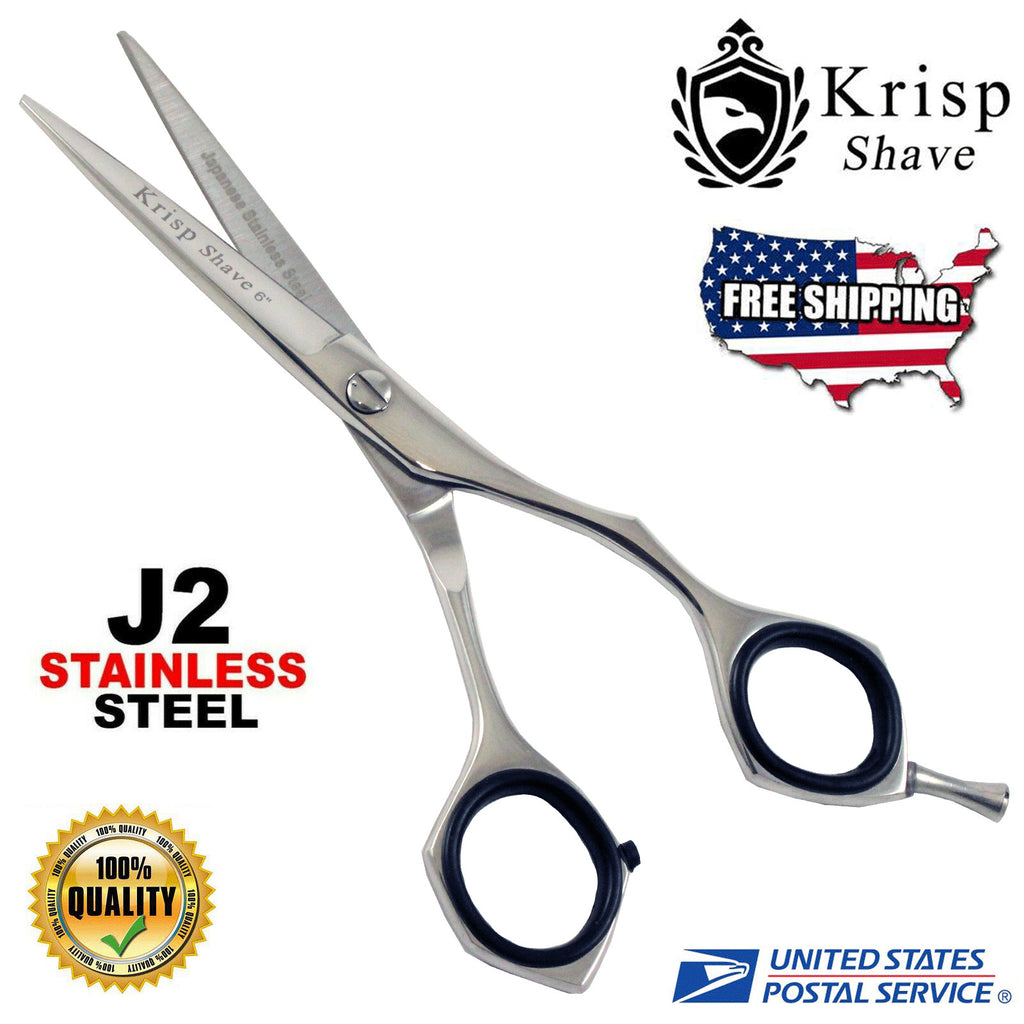 6-Inch Professional Hair Cutting Scissors Shears for Men Women Kids