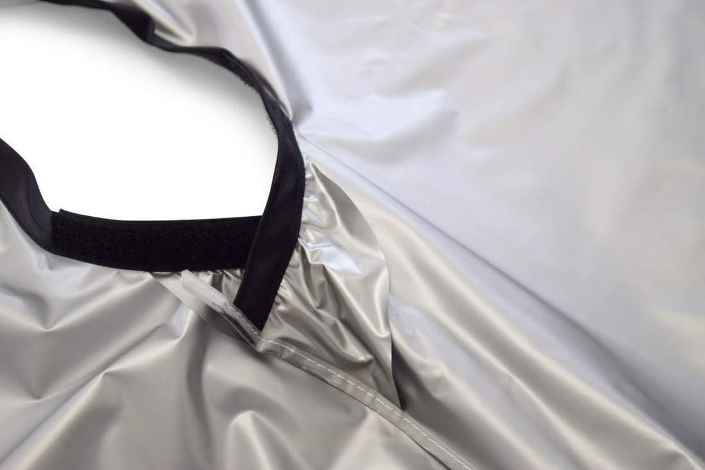 Waterproof Stain-Resistant Vinyl Shampoo Cape - 45 x 54 Inches