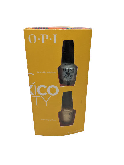 Mini Nail Lacquers Set - Mexico City Collection, 4 Colors, 3.75 mL Each