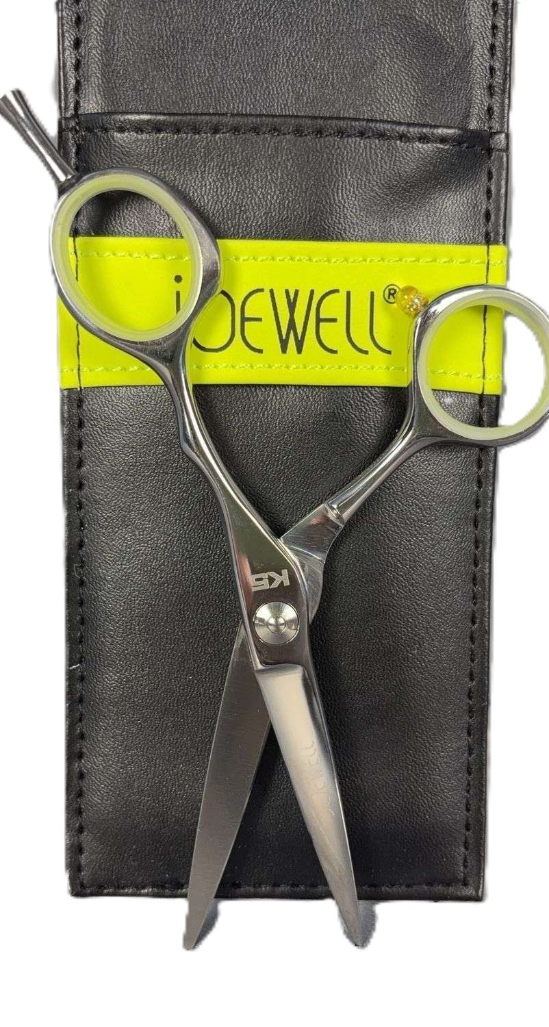 Joewell K5 Series 5-Inch Offset Hair Shear with Care Kit & Case