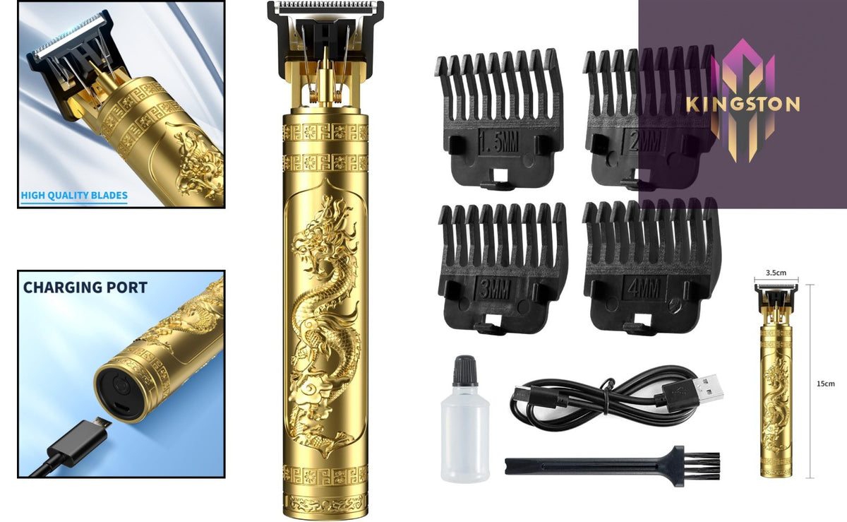 Rechargeable Hair Clippers & Trimmer for Effortless Grooming - Professional-Grade