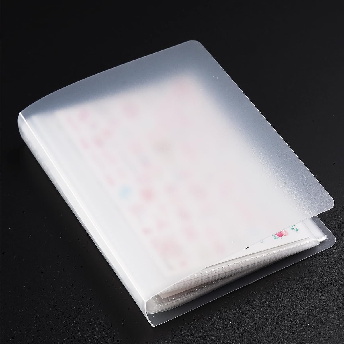 Nail Sticker Organizer Book - 40 Slots Water Decal Storage Case for Nail Art