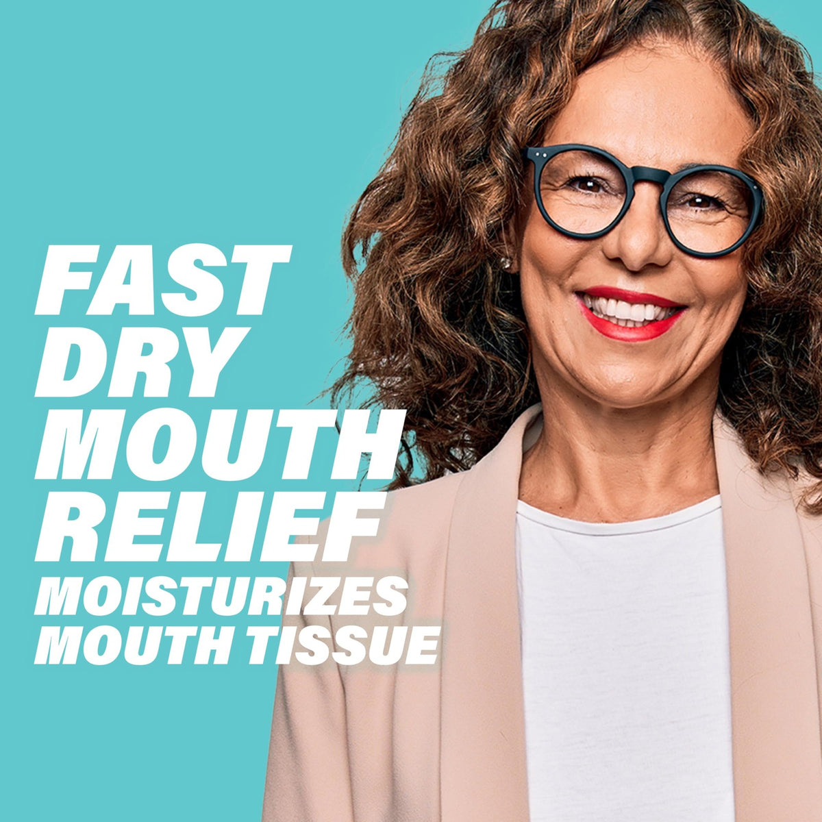 Dry Mouth Anticavity Fluoride Mouthwash with Soothing Mint - Alcohol-Free, 33.8 fl oz
