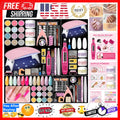 Professional Acrylic Nail Kit for Beginners with Drill UV Light & Decorations