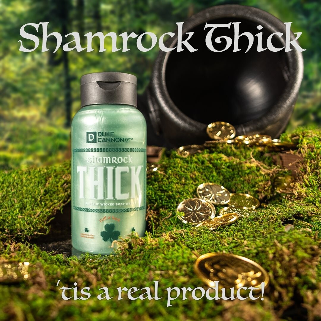 Men's Mint Body Wash - 17.5 oz Thick & Wicked Fresh Scent, Supports Veterans