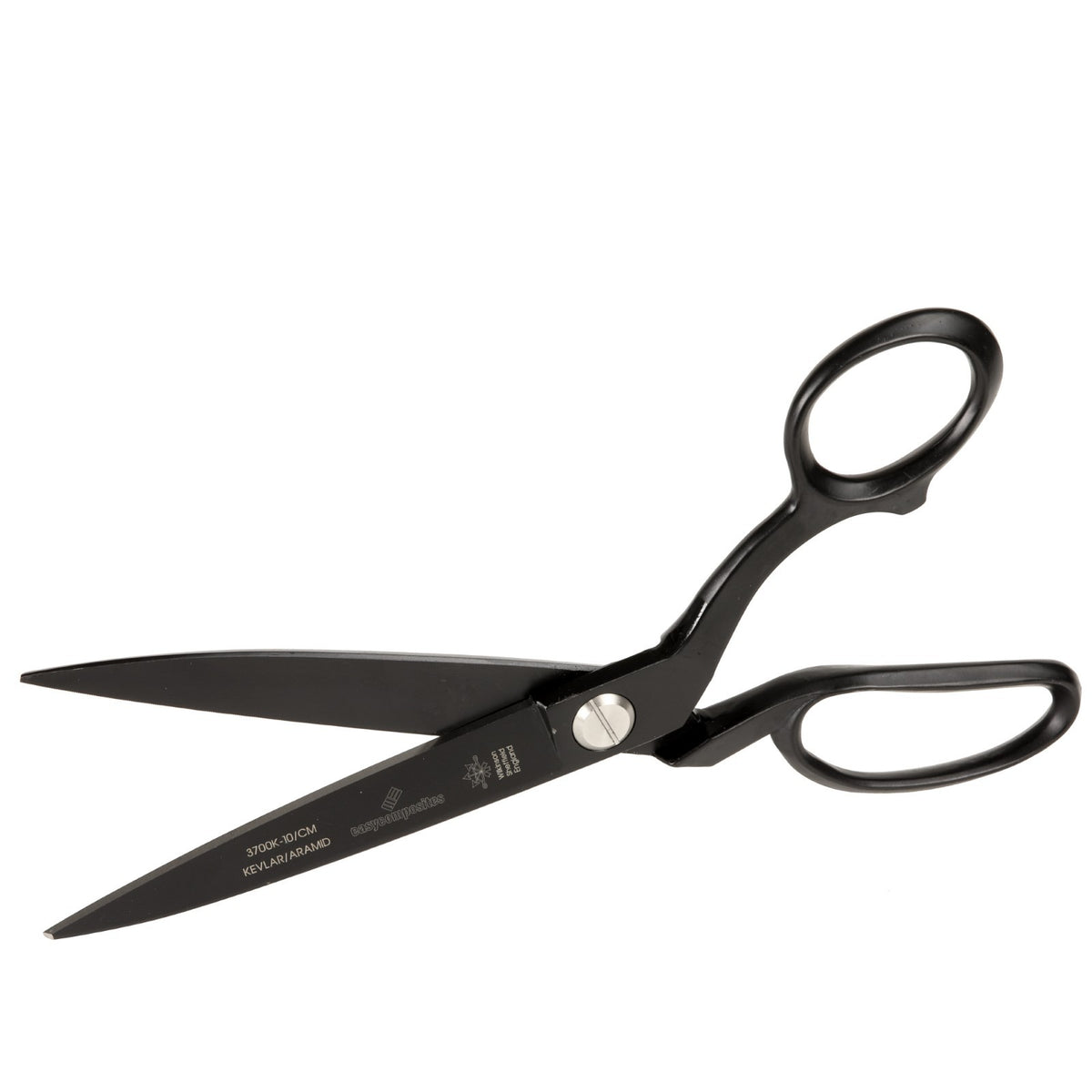 10-Inch Kevlar Shears for Aramid & Kevlar Fabric Cutting - Industrial Grade