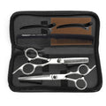 Professional Hairdressing Scissors Set with Thinning Shears - 6 Inch Salon Kit