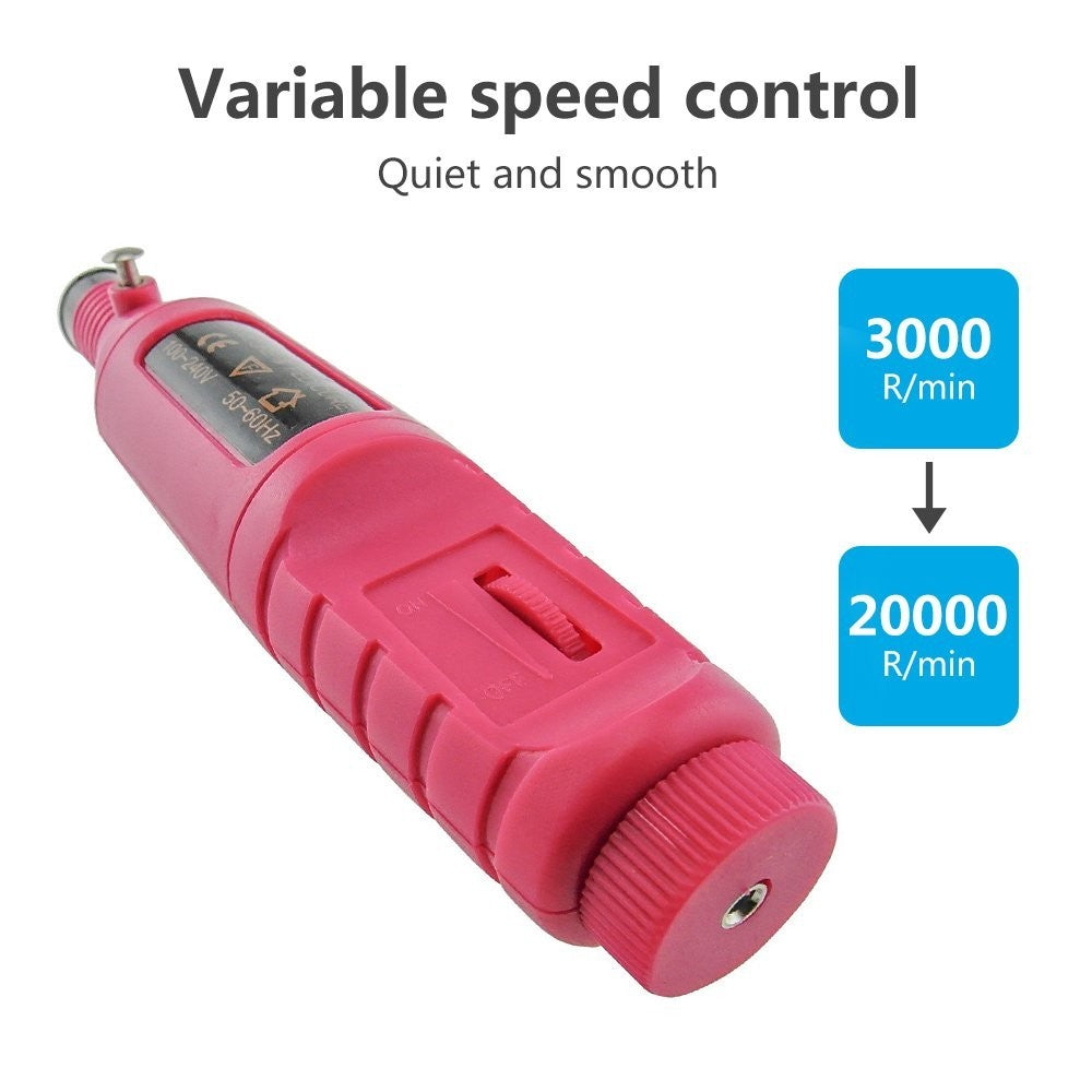 Professional Electric Nail Drill Set for Thick Toenails Manicure Pedicure