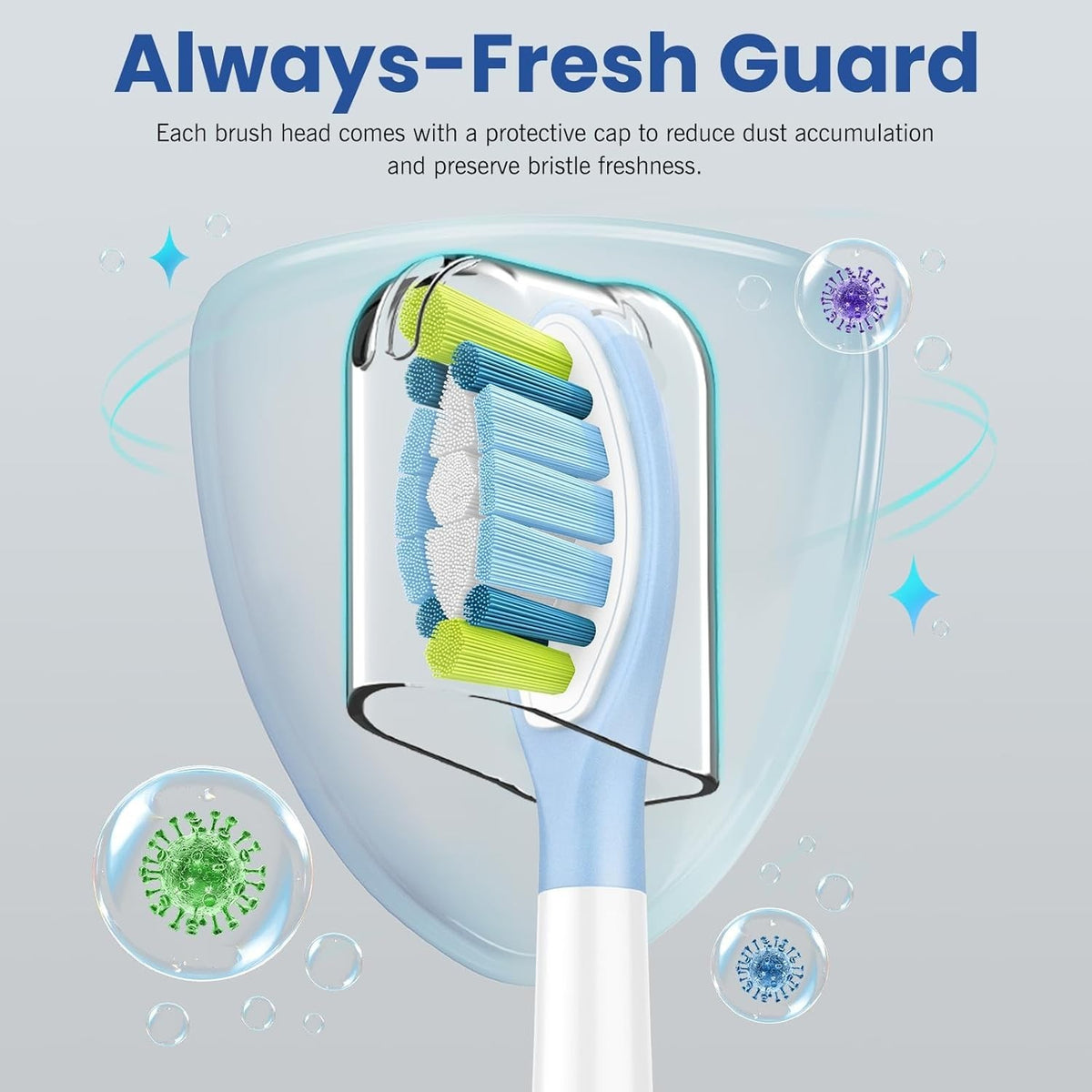Replacement Toothbrush Heads for Philips Sonicare | 8 or 16 Pack