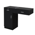 Wall Mount Salon Station Hair Stylist Equipment with 2 Drawers
