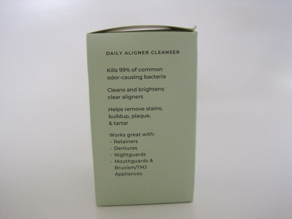 Aligner Cleaner Tablets Fresh Mint Box of 90 for Invisalign & Braces