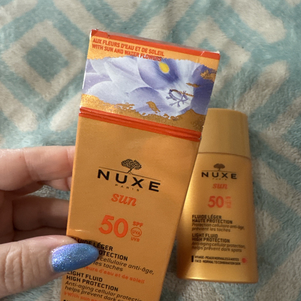 SPF50 Anti-Aging Sun Sun Fluid Sunscreen 1.6 oz - Light Sun Protection