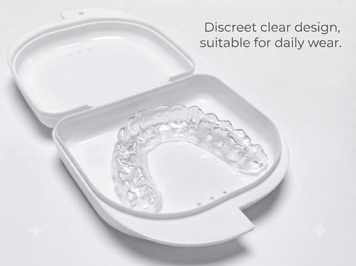 Custom Clear Retainers for Teeth Upper and Lower - Professional Quality