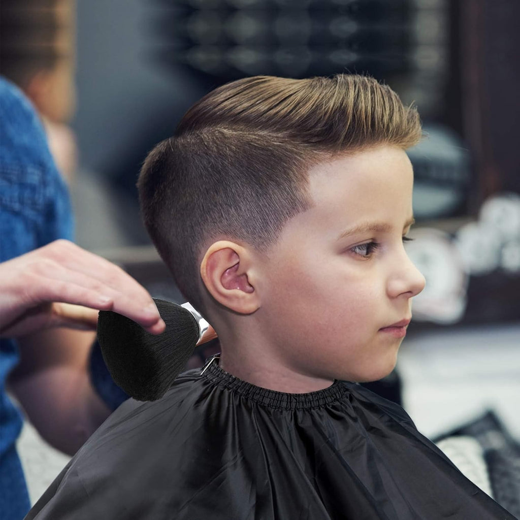 Professional Barber Cape with Neck Duster - Full Coverage Haircut Smock
