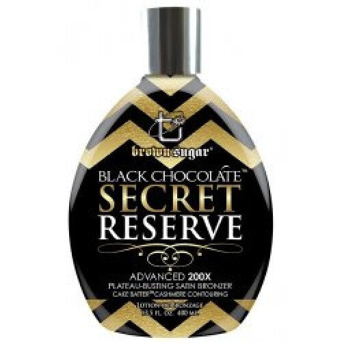 Black Chocolate Secret Reserve Tan Inc 13.5oz Dark Bronze Tanning Lotion